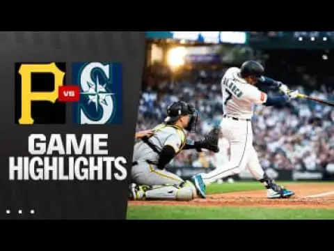 'Video thumbnail for Pittsburgh Pirates at Seattle Mariners Full-Game Highlights! | 07/05/2025'