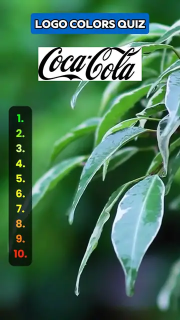 'Video thumbnail for Name the colors of these logos '