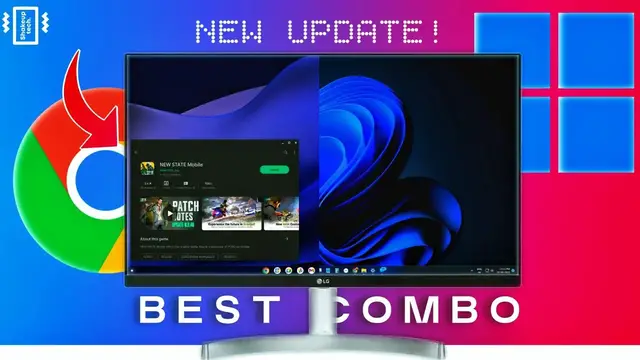'Video thumbnail for INSTALLING Chrome OS with Windows in DUAL BOOT, Android OS with Google Play Store !'