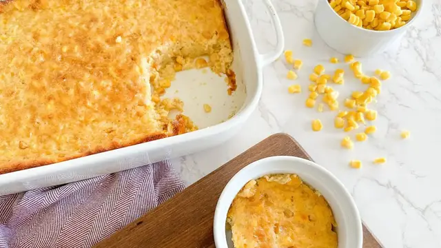 'Video thumbnail for Easy Corn Pudding Recipe'