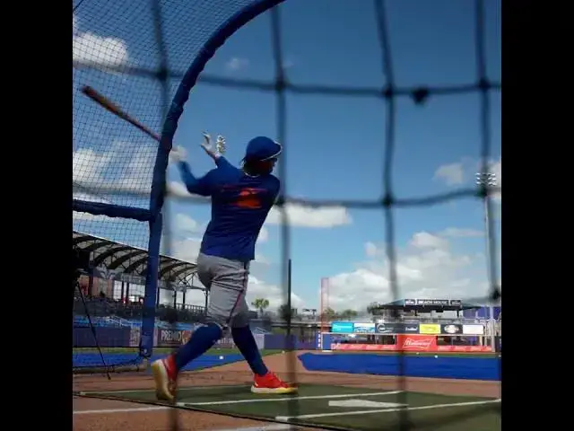 'Video thumbnail for Francisco Lindor Takes Batting Practice with New York Mets! (2025 MLB Spring Training)'