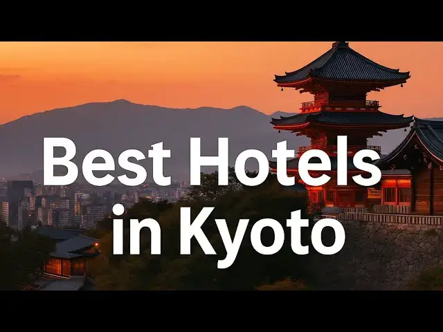 'Video thumbnail for Best Hotels in Kyoto: Where to Stay for Culture, Comfort & Views'
