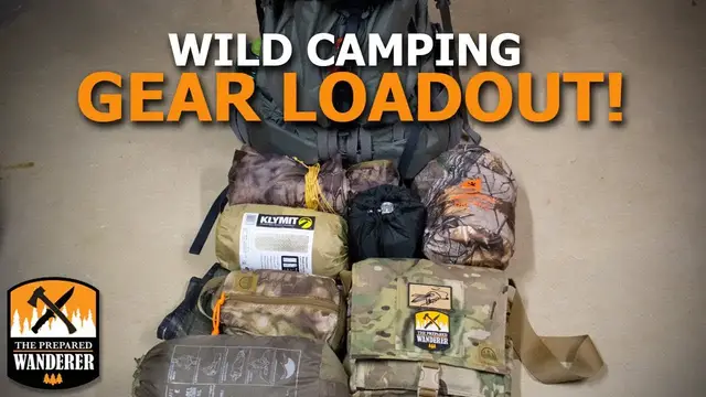 'Video thumbnail for Wild Camping Gear Loadout'