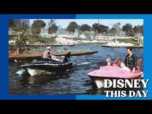 'Video thumbnail for Tomorrowland Boats | DISNEY THIS DAY | July 30, 1955'
