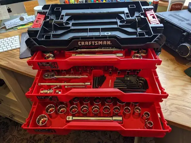 'Video thumbnail for Craftsman 216 Piece Mechanics Tool Set - WOOT! - LIVE Stream 12-08-2021 Ask the Builder'
