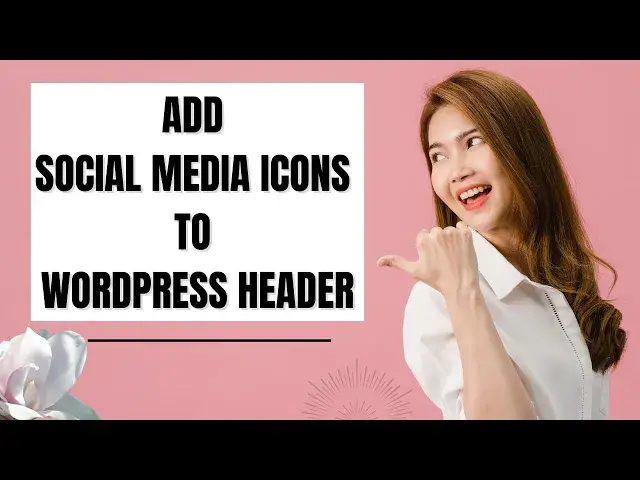 'Video thumbnail for Add Social Media Icons to WordPress Header in FSE Block Theme 2024'