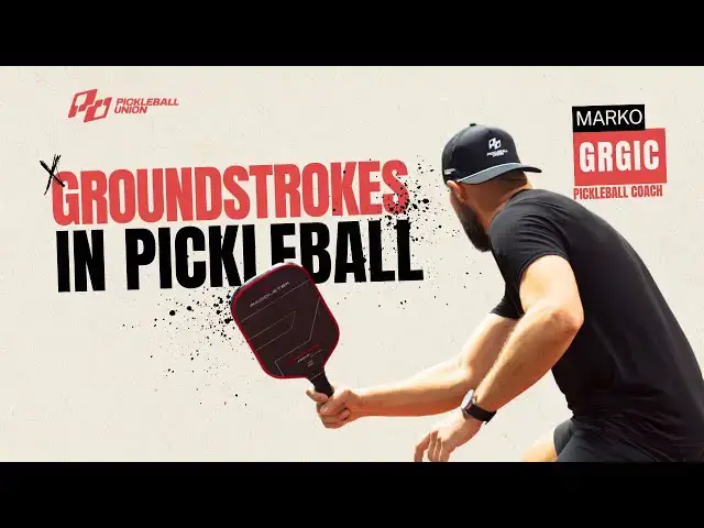 'Video thumbnail for How to Hit a Groundstroke in Pickleball'