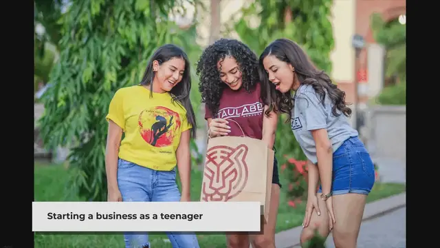'Video thumbnail for How to Start a Business As a Teenager'