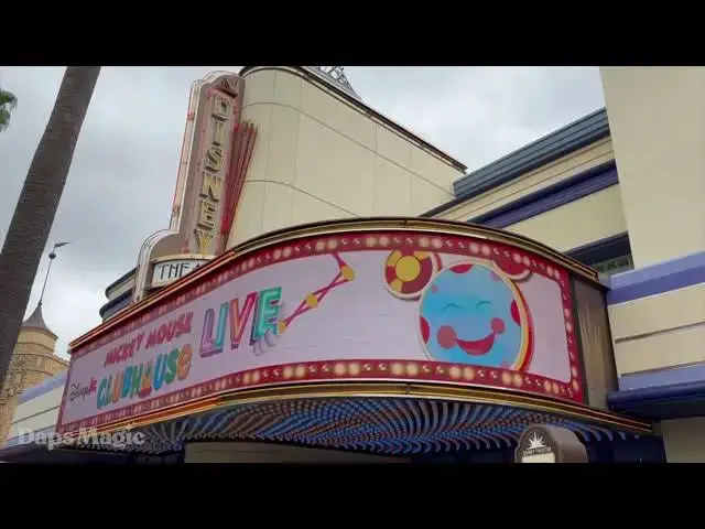 'Video thumbnail for New Marquee Debuts at Disney Theater at Disney California Adventure! 4K'
