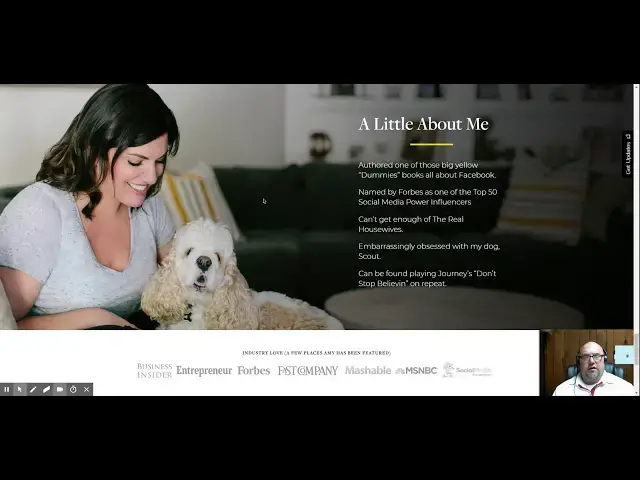 'Video thumbnail for About Amy - Amy Porterfield | Online Marketing Expert'