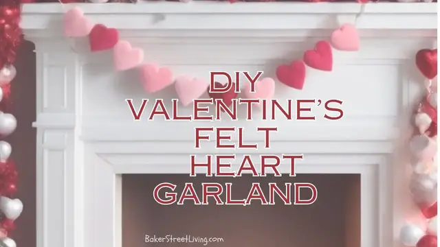 'Video thumbnail for DIY Felt Heart Garland SD 480p'