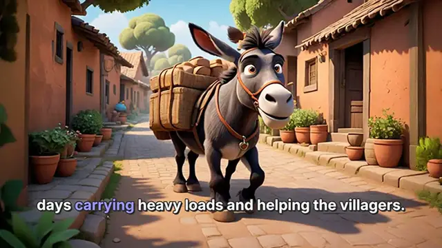 'Video thumbnail for 🐴✨ Donkey's Journey to Heaven; An Adventure of Friendship and Joy! 🌈🌟''