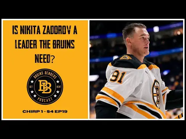 'Video thumbnail for Benders: Is Nikita Zadorov a Leader the Bruins Need?'