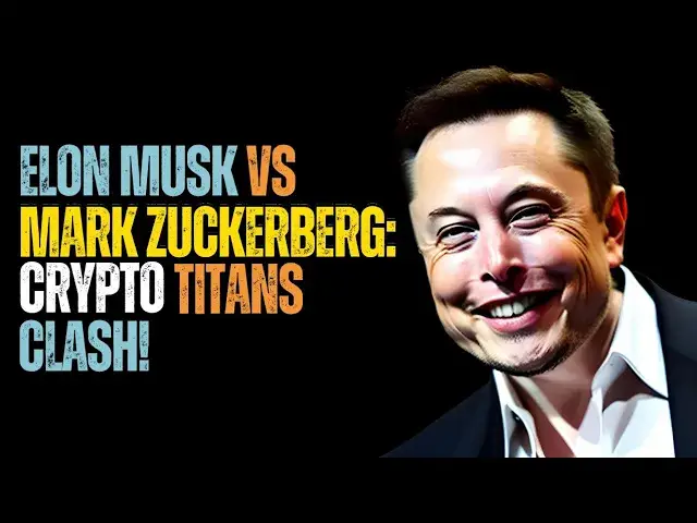 'Video thumbnail for Elon Musk vs Mark Zuckerberg: Crypto Titans Clash!'