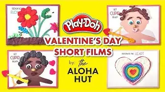 'Video thumbnail for Play Doh Valentine's Day Short Films #stopmotion #playdoh #playdough'