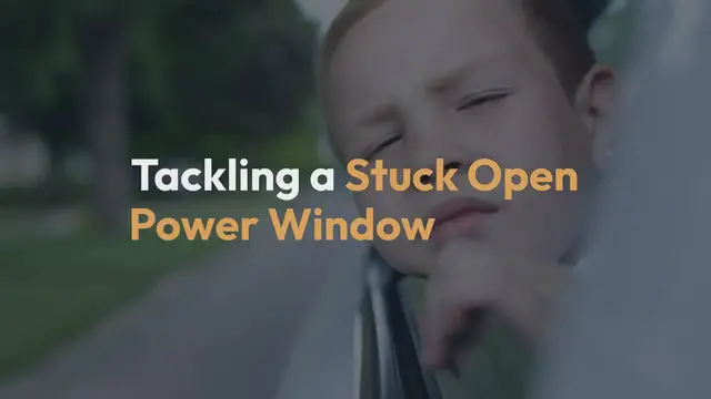 'Video thumbnail for Dealing with a Stuck Open Power Window'