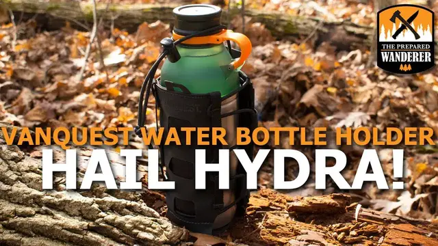 'Video thumbnail for Vanquest Water Bottle Holder, Hail Hydra!'