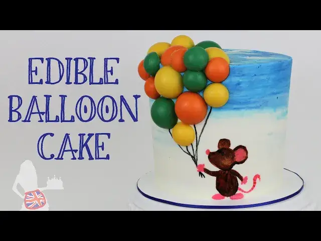 'Video thumbnail for Edible Balloon Cake'