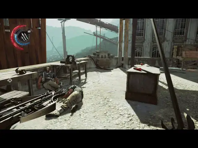 'Video thumbnail for Dishonored 2 - Dreadful Wale: Dust District: Sokolov Briefing, Wall of Light Gate Stealth Gameplay'