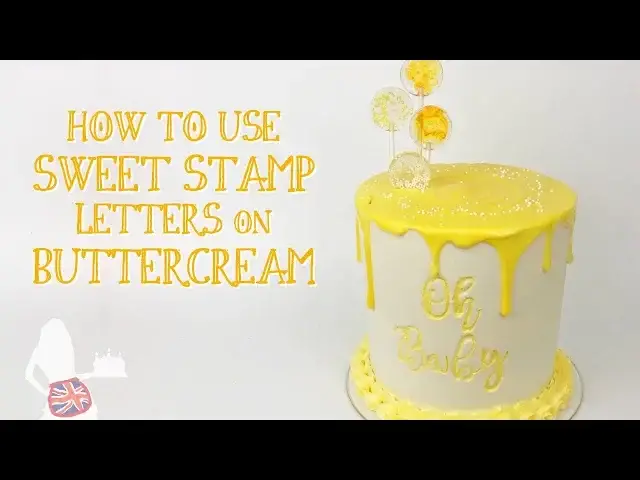 'Video thumbnail for How To Use Sweet Stamp Letters On Buttercream'