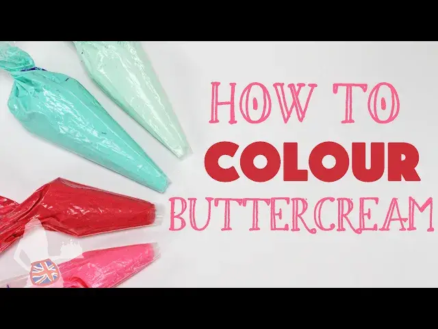 'Video thumbnail for How To Colour Buttercream'