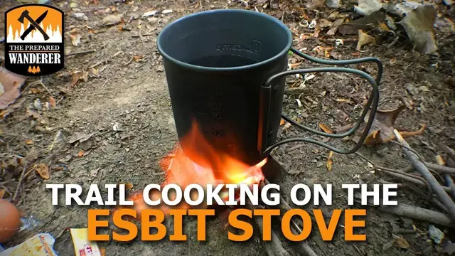 'Video thumbnail for Trail Cooking with the Esbit Stove'