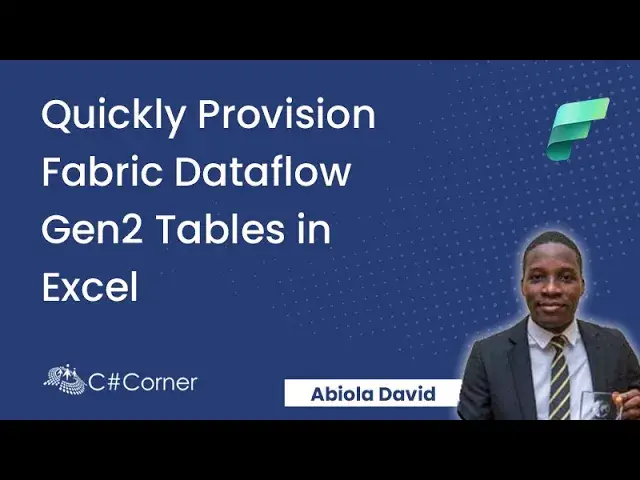 'Video thumbnail for Quickly Provision Fabric Dataflow Gen2 Tables in Excel for Power Pivot Analysis'