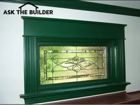 'Video thumbnail for Leaded Glass Door Inserts - A Breeze - LIVE Stream 01-14-2022 Ask the Builder'