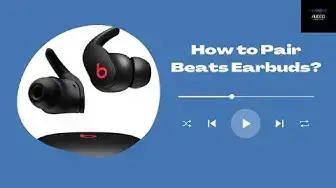 'Video thumbnail for How to Pair Beats Earbuds?'