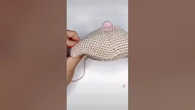 'Video thumbnail for How to crochet comfortable knockers (b**bs) with n*pples 🎀 #breastcancerawareness #crochetknockers'