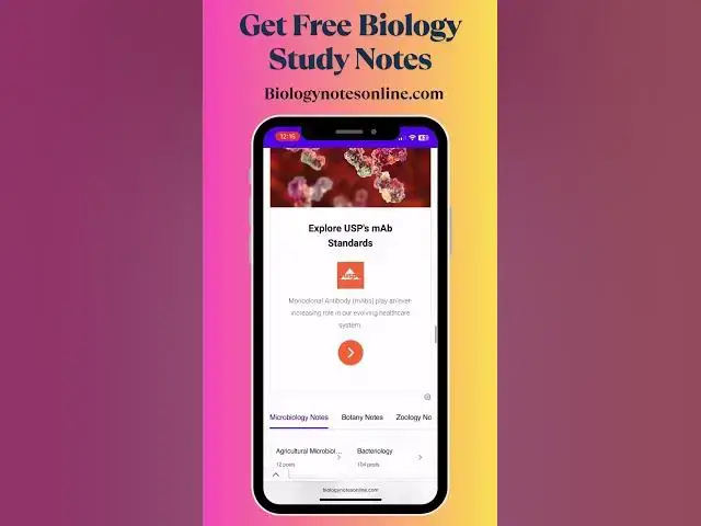 'Video thumbnail for Get Free Biology Study Notes #microbiology #science #biology #scienceeducation #cellbiology'
