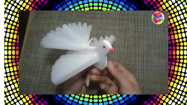 'Video thumbnail for By Using Dispoible Paper Plate To Make A Beautiful Pigeon '