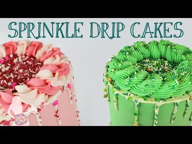 'Video thumbnail for Sprinkle Drip Cakes | 5 Steps To Perfect Sprinkle Drips'