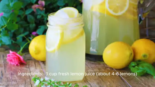 'Video thumbnail for Lemonade Recipe '