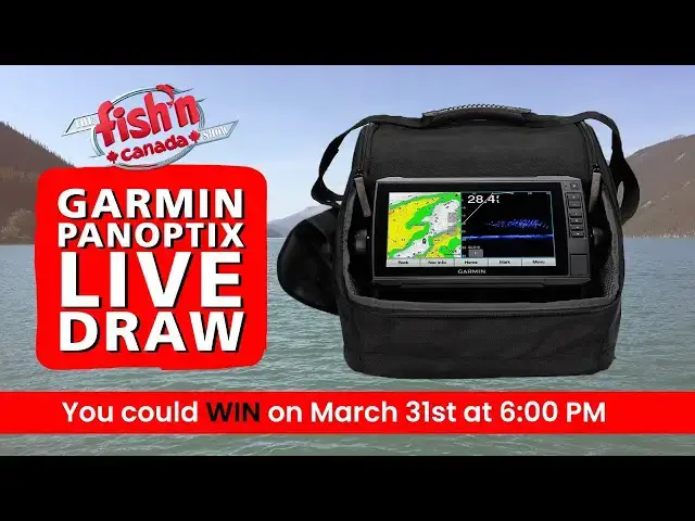 'Video thumbnail for Garmin Panoptix Livescope Fishing Bundle Draw!'