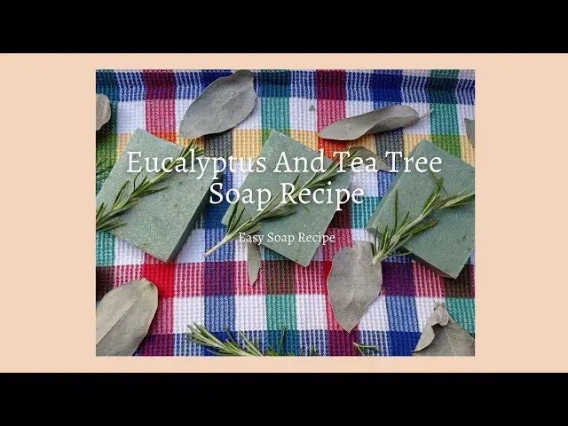 'Video thumbnail for Eucalyptus and Tea Tree Soap Recipe'