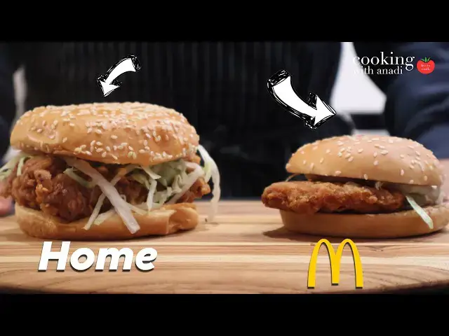 'Video thumbnail for Better than McDonald’s McSpicy Chicken Burger Recipe'