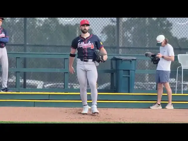 'Video thumbnail for Spencer Strider Throws Bullpen Session with Atlanta Braves! (2025 MLB Spring Training)'