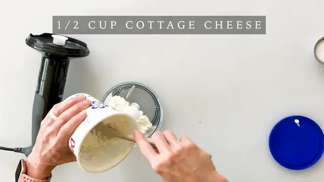 'Video thumbnail for Easy Creamy Peanut Butter Syrup with Cottage Cheese (720p 24fps)'