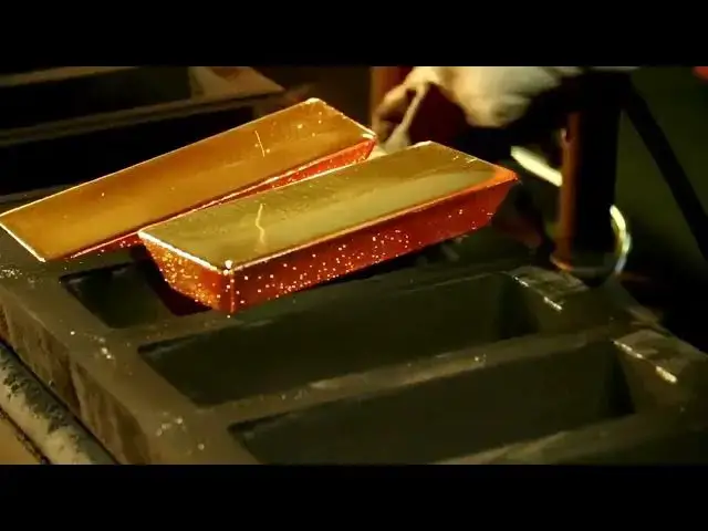 'Video thumbnail for Making 400oz Cast Gold Bars 🏭🔥🥇'