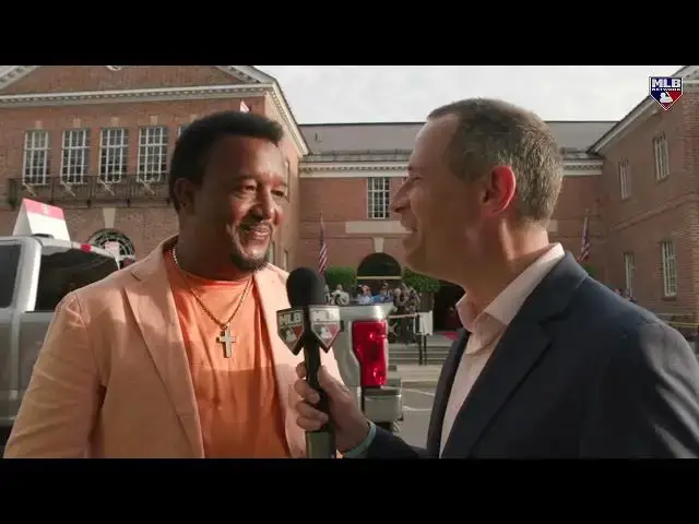 'Video thumbnail for Pedro Martinez Talks About Friendships with 2025 Baseball Hall of Fame Class Members!'