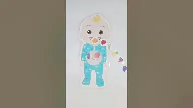 'Video thumbnail for COCOMELON Toddler Activity - FREE PRINTABLE - Feed Baby JJ - Yes Yes Vegetables'