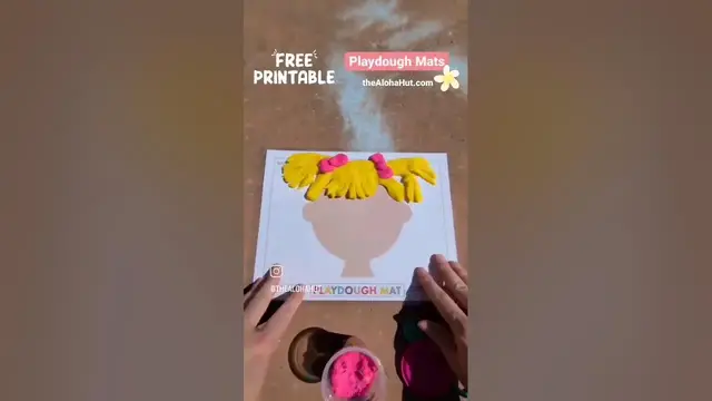 'Video thumbnail for Play Doh Mats Best activity for kids #Montessori #preschool #toddleractivities #playdough'