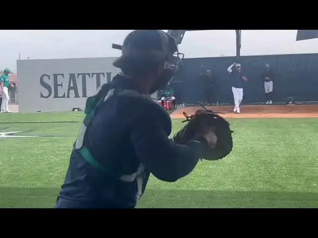'Video thumbnail for Luis Castillo Throws Bullpen Session with Seattle Mariners! (2025 MLB Spring Training)'