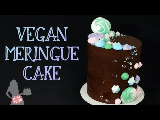 'Video thumbnail for Vegan Cake With Vegan Meringues'