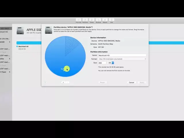 'Video thumbnail for How To Create Disk Partition in Mac OS Sierra and Other OS X'