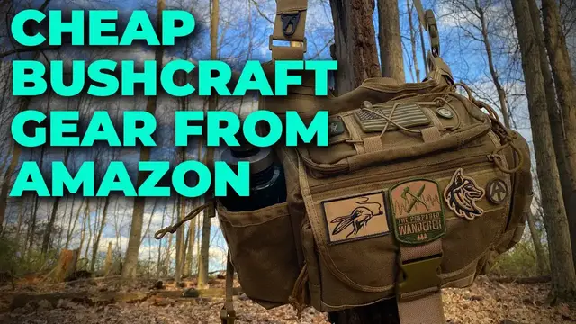 'Video thumbnail for The Best Bushcraft Gear On Amazon For Cheap!'