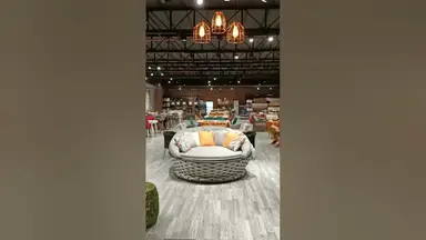'Video thumbnail for Most Beautiful Round Bed | Furniture #shorts'