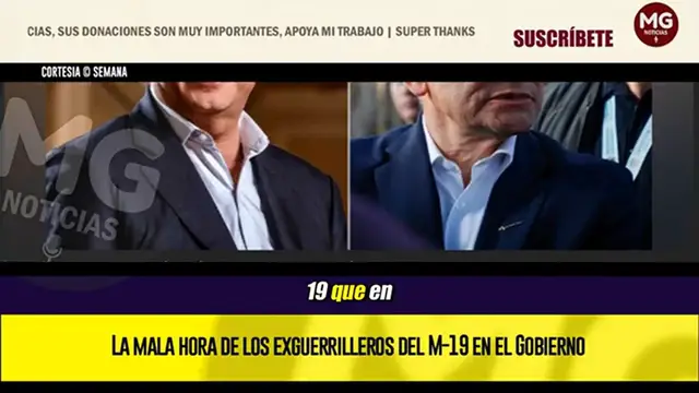 'Video thumbnail for 🔴 LA MALA HORA DE LOS EXGUERRILLEROS DEL M-19 EN EL GOBIERNO'