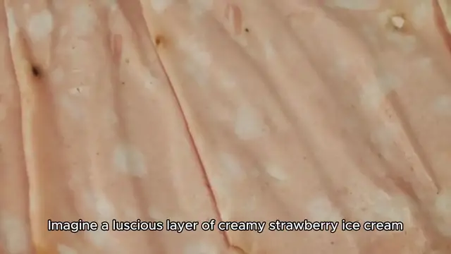'Video thumbnail for Strawberry Pretzel Ice Cream Cake'